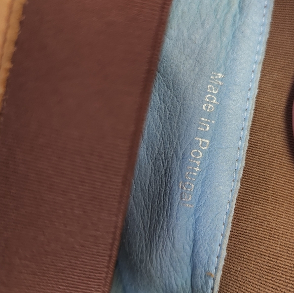 Cloud Caliber Peep Toe Slingback Leather Comfort Sandals 37 6.5 Summer - Picture 7 of 8